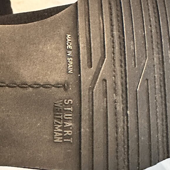 Stuart Weitzman Black Gortex Chelsea Ankle Boot Size 6 - Picture 9 of 12